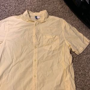 Mens Button Down short sleeve shirt